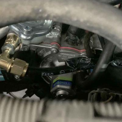 Встановлення ГБО на TOYOTA AURIS 1.6 2012