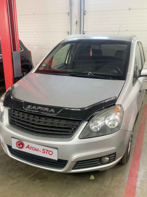 Установка ГБО на OPEL ZAFIRA 1.6 2006 в Киеве на Окружной, Борщаговка.
