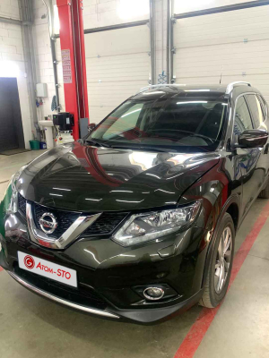 Установка ГБО на NISSAN X-TRAIL 2017 в Киеве на Окружной, Борщаговка.