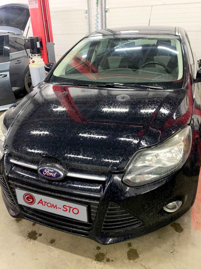 Встановлення ГБО на FORD FOCUS 1.6 2012 у Києві на Окружній, Борщагівка.