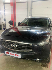 Встановлення ГБО на INFINITI FX37 3.7 2011 у Києві на Окружній, Борщагівка.