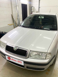 Установка ГБО на SKODA OCTAVIA 1.6 2004 в Киеве на Окружной, Борщаговка.