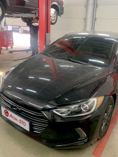 Встановлення ГБО на HYUNDAI ELANTRA 2016 у Києві на Окружній, Борщагівка.