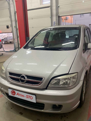 Установка ГБО на OPEL ZAFIRA 2004 в Киеве на Окружной, Борщаговка.