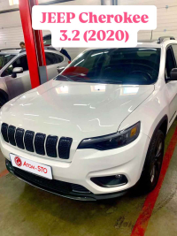 Установка ГБО на JEEP Cherokee 3.2 2020 в Киеве на Окружной, Борщаговка.
