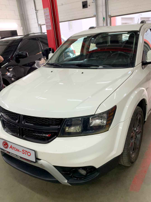 Встановлення ГБО на DODGE JOURNEY 2013 у Києві на Окружній, Борщагівка.