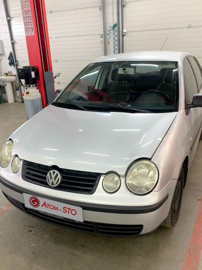 Встановлення ГБО на VOLKSWAGEN POLO 1.4 2003 у Києві на Окружній, Борщагівка.