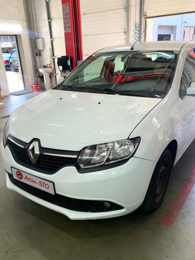 Встановлення ГБО на RENAULT LOGAN 1.2 2015 у Києві на Окружній, Борщагівка.