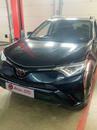 Встановлення ГБО на TOYOTA RAV4 2.5 2018 у Києві на Окружній, Борщагівка.