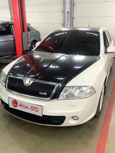 Встановлення ГБО на SKODA OCTAVIA A5 RS 2008 у Києві на Окружній, Борщагівка.