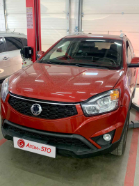 Установка ГБО на SSANGYONG KORANDO 2016 в Киеве на Окружной, Борщаговка.