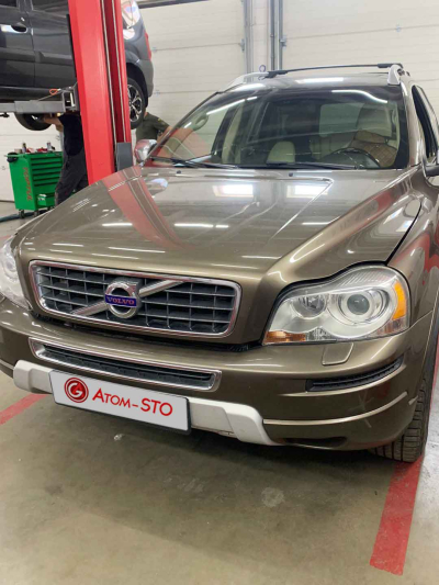 Встановлення ГБО на VOLVO XC90 3.2 2012 у Києві на Окружній, Борщагівка.