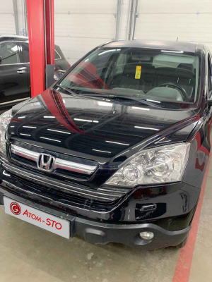 Установка ГБО на HONDA CR-V 2.4 2008 в Киеве на Окружной, Борщаговка.