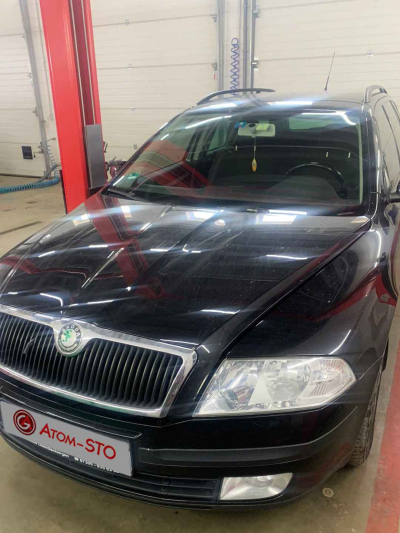 Встановлення ГБО на SKODA OCTAVIA 1.6 2008 у Києві на Окружній, Борщагівка.