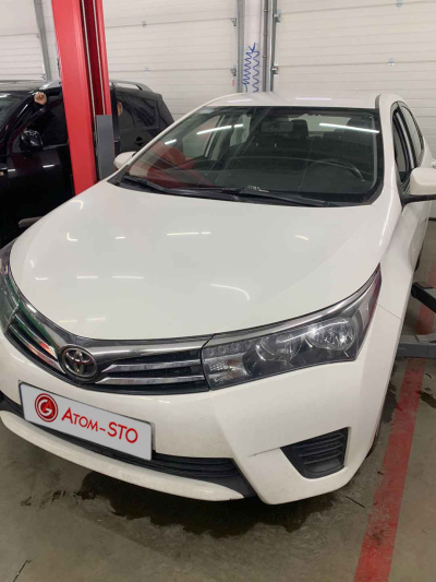 Встановлення ГБО на TOYOTA COROLLA 1.3 2014 у Києві на Окружній, Борщагівка.