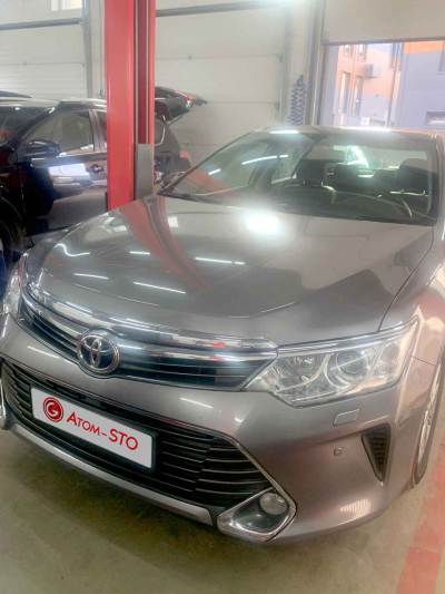 Установка ГБО на TOYOTA CAMRY 2014 в Киеве на Окружной, Борщаговка.