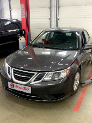 Установка ГБО на SAAB 9-3 2010 в Киеве на Окружной, Борщаговка.