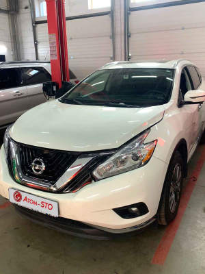 Установка ГБО на NISSAN MURANO 2017 в Киеве на Окружной, Борщаговка.