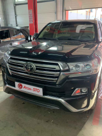 Встановлення ГБО на TOYOTA LAND CRUISER 2016 у Києві на Окружній, Борщагівка.