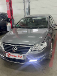 Установка ГБО на VOLKSWAGEN PASSAT 2006 в Киеве на Окружной, Борщаговка.
