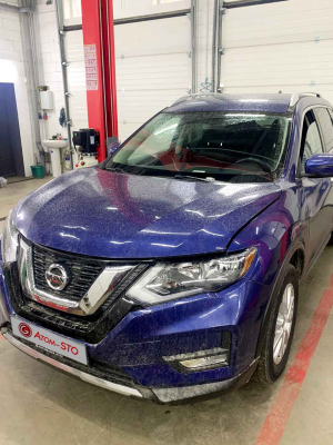 Установка ГБО на  NISSAN ROGUE 2016 в Киеве на Окружной, Борщаговка.